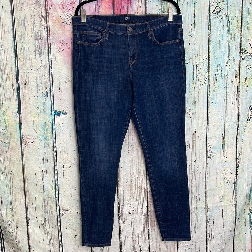 GAP Blue Skinny Jeans Classic Fit 32R
